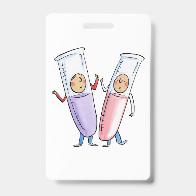 Test Tubes Badge (Front)