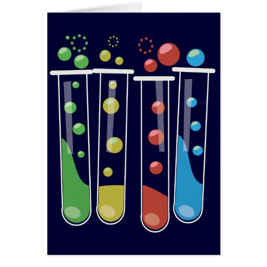 Test Tubes Cards (Front)