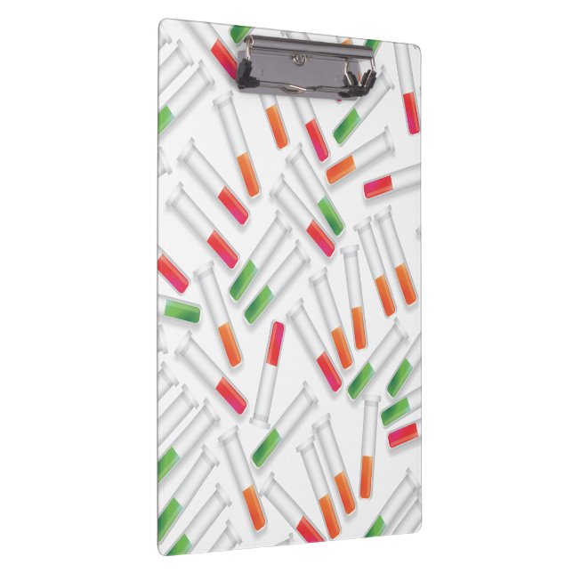 Test Tubes cartoon Clipboard (Right)