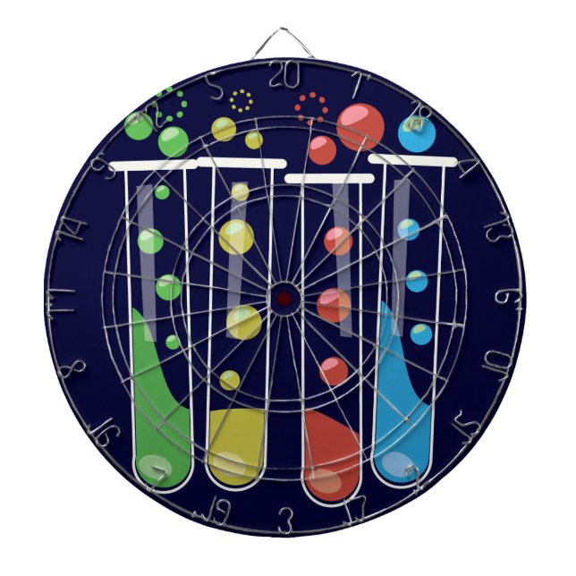 Test Tubes Dart Board (Front)