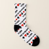 Test Your Hypothesis Play Bridge Four Card Suits Socks (Right Outside)