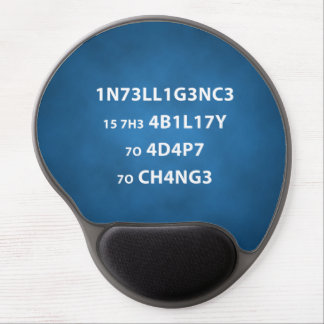 Test Your Intelligence Quote Gel Mouse Pad