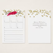 Tester Card - Lipstick Swatch Card - Many Sizes! (Front & Back)