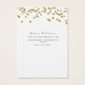 Tester Card - Lipstick Swatch Card - Many Sizes! (Back)