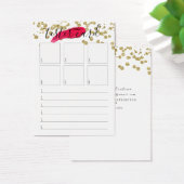 Tester Card - Lipstick Swatch Card - Many Sizes! (Desk)