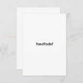 tester generic department (Front/Back)