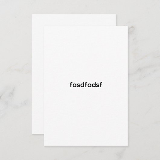 tester generic department (Front/Back)