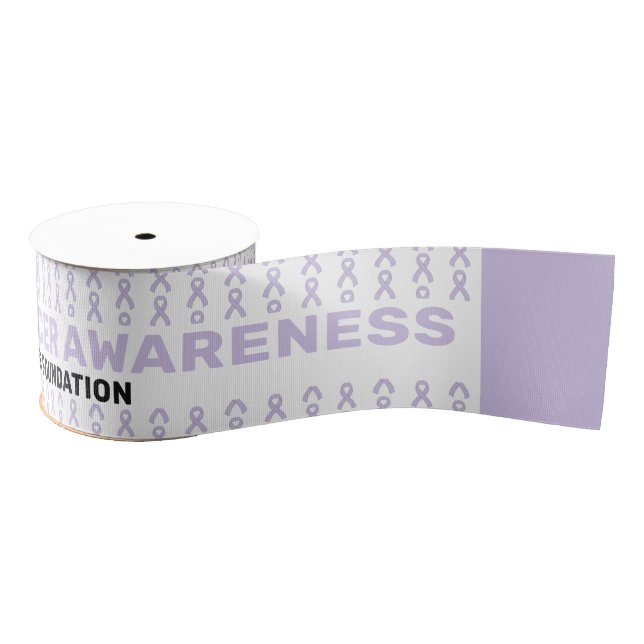 Testicular Cancer Awareness Pattern Ribbon (Spool)