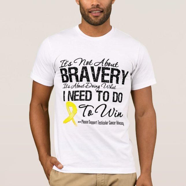 Testicular Cancer Battle T-Shirt (Front)