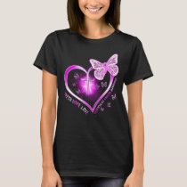testicular cancer heart cross gift warrior T-Shirt
