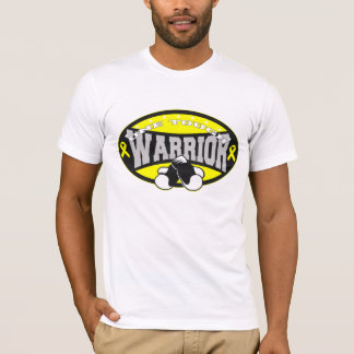 Testicular Cancer One Tough Warrior T-Shirt