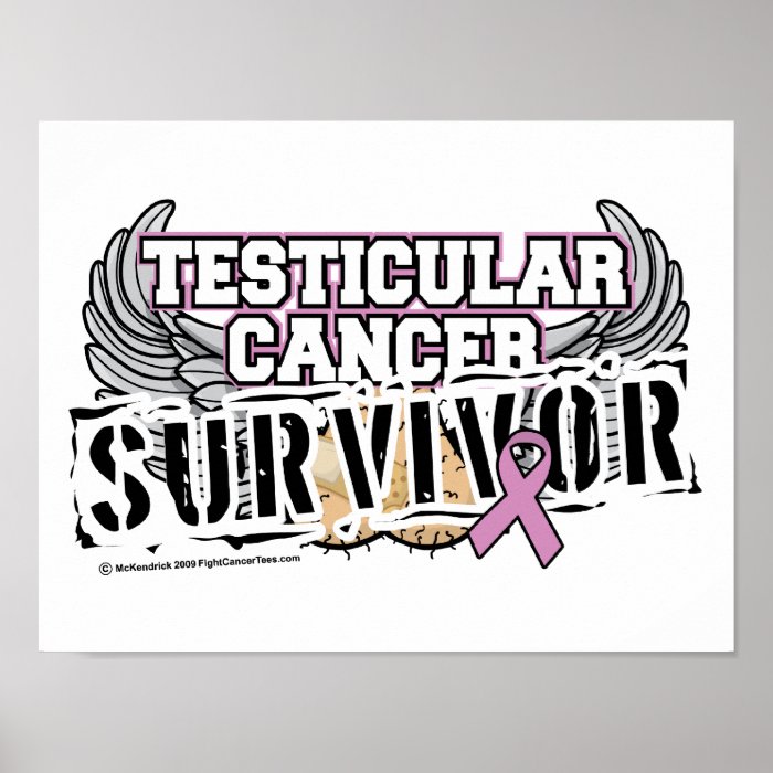 Testicular Cancer Survivor Balls Posters