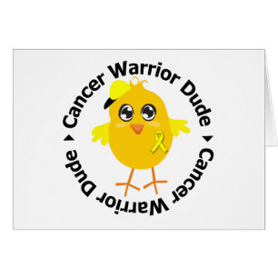 Testicular Cancer Warrior Dude Cards