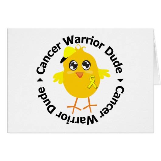 Testicular Cancer Warrior Dude Cards (Front Horizontal)