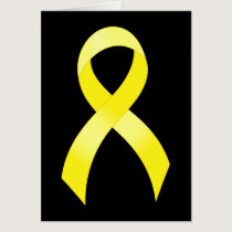 Testicular Cancer Yellow Ribbon