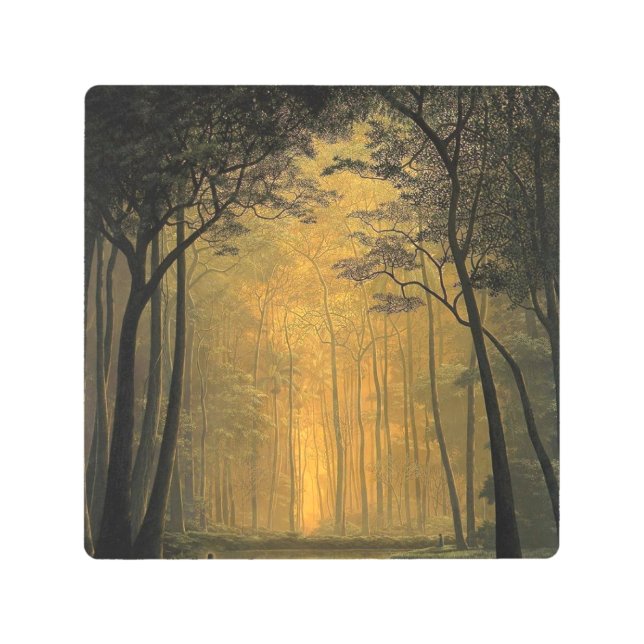 testigo tomas sanchez metal print (Front)