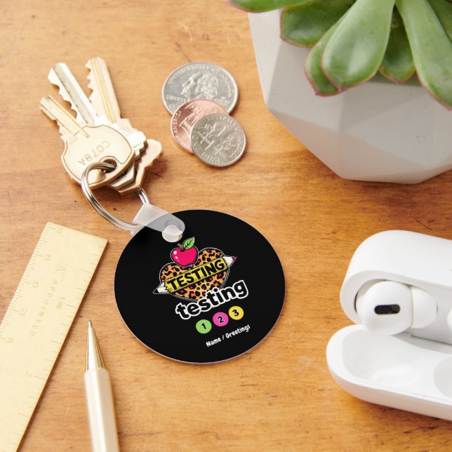 Testing Testing 123 Guide to Successful Test Day Keychain (Desk)