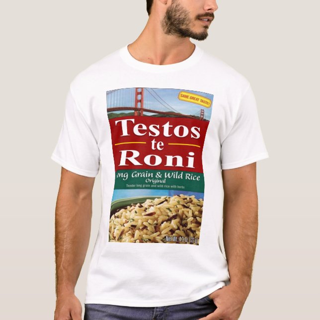 Testos-te-roni T-Shirt (Front)