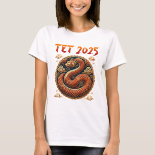 Tet 2025 Year of the Snake Vietnamese New Year T-Shirt