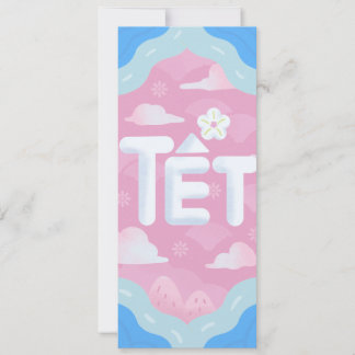 Tet Holiday Is Coming - Funky Cute Style Invitation