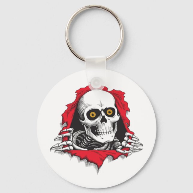 tete de mort keychain (Front)