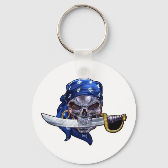 tete de mort keychain (Front)
