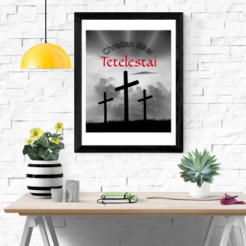 Tetelestai Christian Bikers  Poster