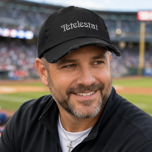 Tetelestai Embroidered Hat, Basic Flexfit Wool Cap (Creator Uploaded)