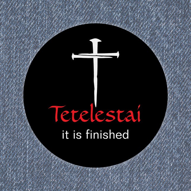 Tetelestai Three Nails Christian  Patch (Creator Uploaded)