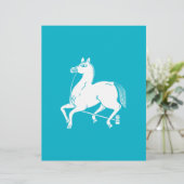 Tethered champion horse (Standing Front)