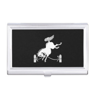 Tethered Soma horse Business Card Holder