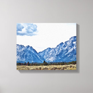 Teton 6976 canvas print