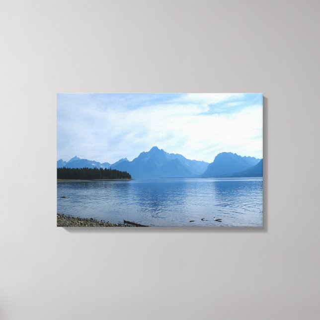 Teton Beauty Canvas Print (Front)