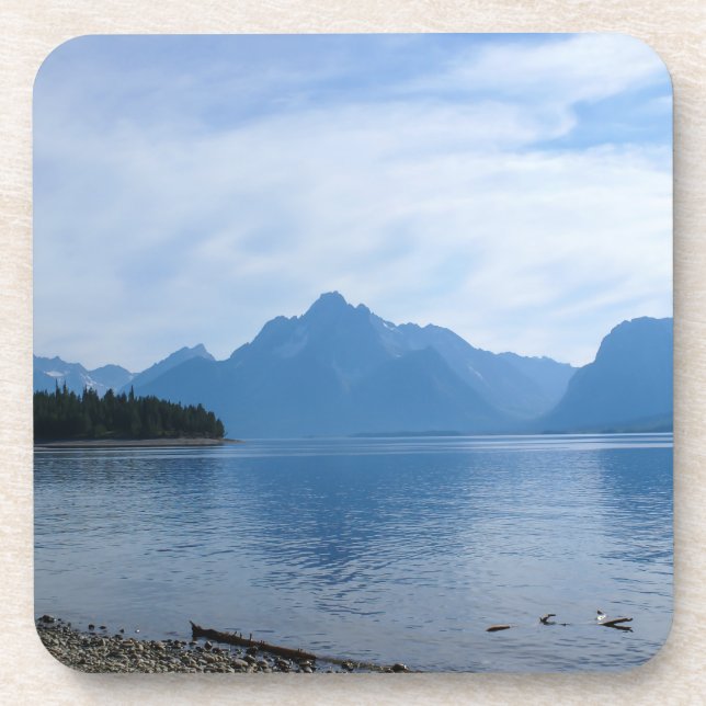 Teton Beauty Drink Coaster (Front)