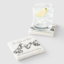 Teton National Park Stone Coaster