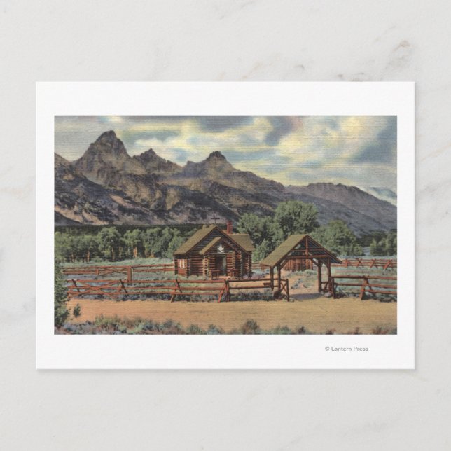 Teton National Park, WY Postcard (Front)