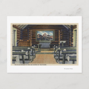 Teton National Park, WY - The Alter Postcard