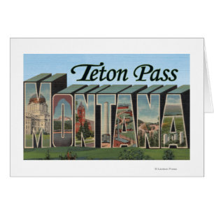Teton Pass, Montana Cards