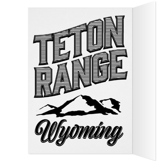 Teton Range, Wyoming (Inside (Left))