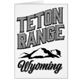 Teton Range, Wyoming (Front)