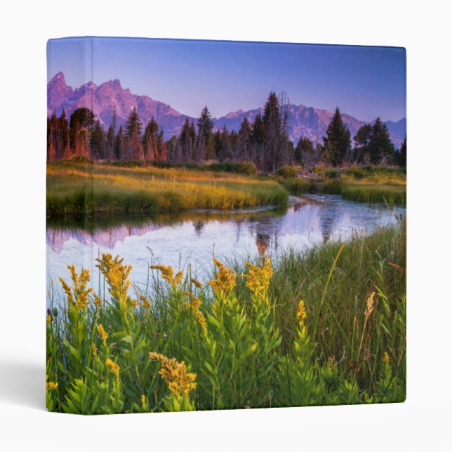 Teton Sunrise 3 Ring Binder (Front/Spine)