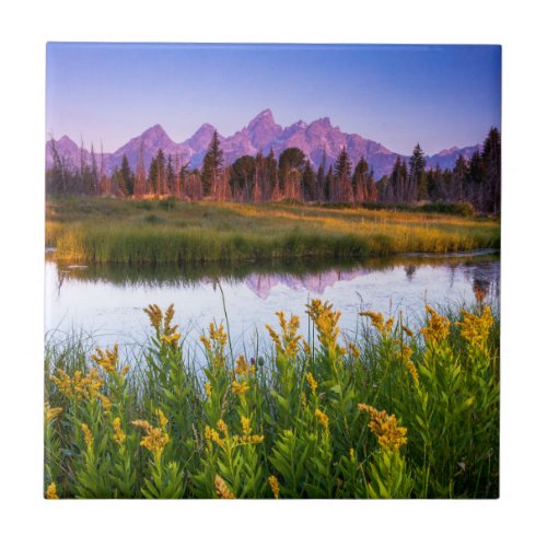 Teton Sunrise Ceramic Tile