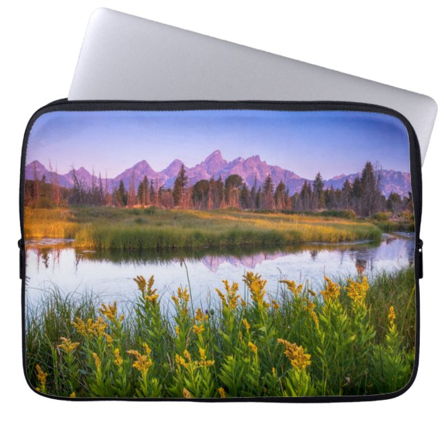 Teton Sunrise Laptop Sleeve (Front)