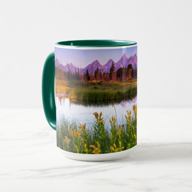 Teton Sunrise Mug (Front Left)