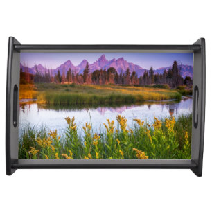 Teton Sunrise Serving Tray