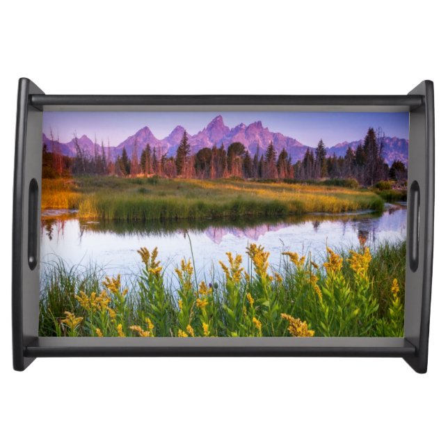 Teton Sunrise Serving Tray (Front)