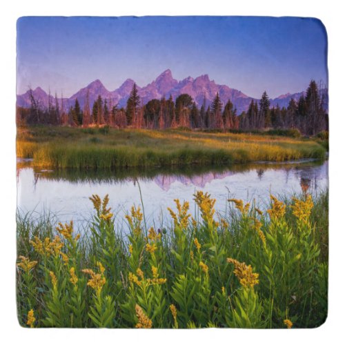 Teton Sunrise Trivet