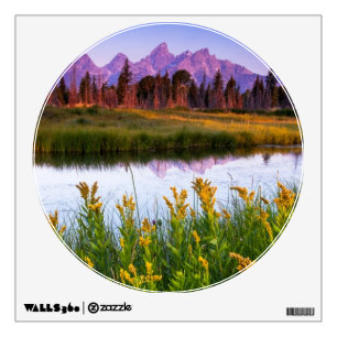 Teton Sunrise Wall Sticker