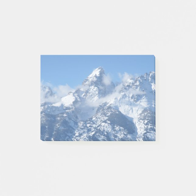 Tetons and Clouds Post-it Notes (Front)