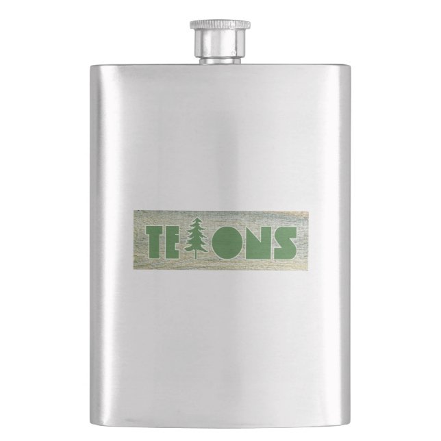 Tetons Flask (Front)